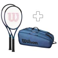 Wilson 2x Ultra 100L V4.0 Plus威尔胜网球拍24秋冬系列专柜代购