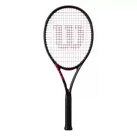 Wilson碳纤维硬地网球拍框架V反弹男人女人适用