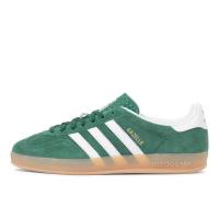 Adidas 女士运动板鞋 GAZELLE INDOOR 耐磨简约日常防滑轻便系带低帮