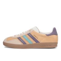 Adidas 男士运动板鞋GAZELLE INDOOR 轻便透气系带平底防滑休闲舒适耐磨