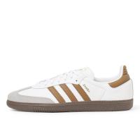 Adidas阿迪达斯 SAMBA OG男鞋板鞋时尚百搭经典咖啡色白色低帮鞋