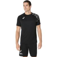 Asics男子排球运动半袖T恤透气速干家庭同款亲子装备