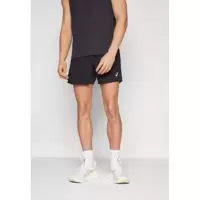 Asics/亚瑟士高弹速干反光条运动跑步短裤男修身直筒extra短臀部