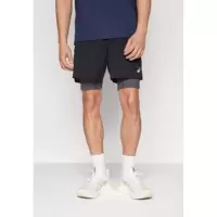 Asics男士跑步短裤透气弹性设计反光元素口袋