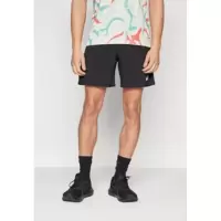 Asics男士运动短裤轻便透气跑步健身黑色款