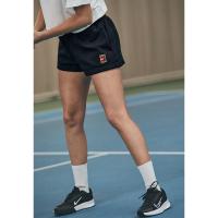 Nike女款运动短裤高腰松紧设计侧口袋休闲舒适网球裤