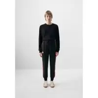 Adidas足球俱乐部风女士高腰弹力调节运动长裤