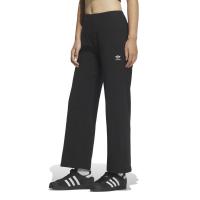 Adidas/阿迪达斯女士宽松运动休闲百搭黑色阔腿拼接连帽长裤