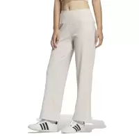 女士宽松运动裤女潮牌休闲裤阔腿裤百搭显瘦棉氨纶混纺