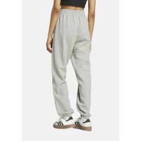 宽松舒适高腰束脚运动裤女直筒休闲训练健身马拉灰 Heather