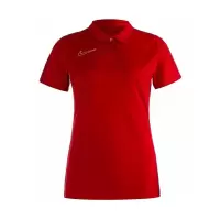 NIKE/耐克女士修身速干透气排汗短袖POLO衫大学红白拼色运动 polo