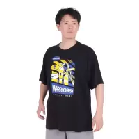 Nike男款篮球半袖NBA勇士队侧场速干运动T恤透气休闲潮流上衣