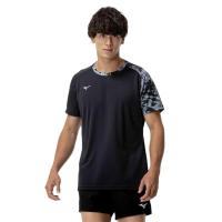 Mizuno男子速干回收聚酯运动排汗训练衫男女通用版