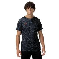 Mizuno足球运动透气速干修身短袖T恤男女通用吸湿排汗赛场装备