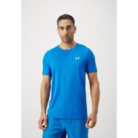 Under Armour男士基础短袖衬衫训练健身透气圆领T恤衫轻便时尚