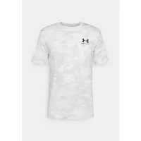 Under Armour男士户外迷彩印花短袖T恤 快干透气训练服装