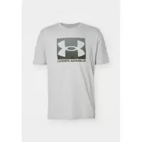 Under Armour男士运动印花短袖T恤 训练休闲透气舒适圆领上衣