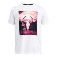 Under Armour/安德玛运动潮牌宽松吸汗透气短袖T恤男黑款训练健身