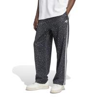 Adidas复古豹纹运动裤男宽松透气休闲裤潮流周末穿搭黑