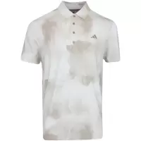 Adidas男士透气弹力高尔夫运动T恤 时尚烟雾印花设计