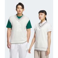 Adidas阿迪达斯中性休闲针织背心宽松版型高尔夫多功能内搭vest