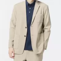 New Balance男士多功能运动茄克轻便舒适伸展日常外套