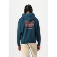 New Balance男士深海蓝运动雕塑风衣外套 舒适轻便时尚运动夹克