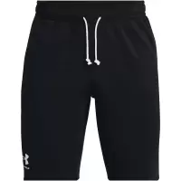 Under Armour女式运动短裤侧边口袋弹性腰围休闲跑步健身短裤