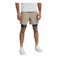 Under Armour男士速干透气四向弹力运动健身训练短裤