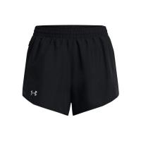Under Armour安德玛运动短裤女透气速干防风贴身黑色轻便舒适