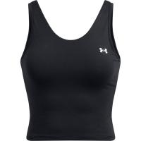 Under Armour安德玛运动背心女透气舒适贴身轻便黑色简约修身