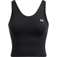 Under Armour安德玛运动背心女透气舒适贴身轻便黑色简约修身
