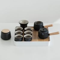 优旋(youe shone) 茶具黑陶茶具套装家用客厅定制功夫茶杯主人杯日式茶壶品茗杯茶杯陶瓷