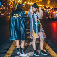 优旋(youe shone) 雨披雨衣男女成人徒步透明时尚长款徒步防水防暴雨风衣外套单人雨披潮
