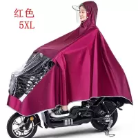 优旋(youe shone) 雨披雨衣摩托车电动车雨披男女生雨披成人加厚骑行单人雨披透明双帽檐