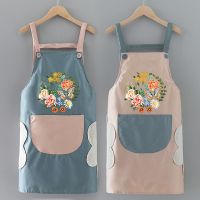 优旋(youe shone) 围裙围裙家用厨房可爱防水防油日系韩版女时尚罩衣大人上衣定制工作服