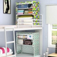 优旋(youe shone) 收纳柜简约现代时尚大学生宿舍衣柜布衣橱床上衣柜收纳柜多层防尘衣柜