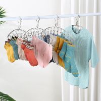 优旋(youe shone) 衣架夹袜子衣架不锈钢宿舍内衣架晾袜子架子多功能家用儿童晒袜子神器