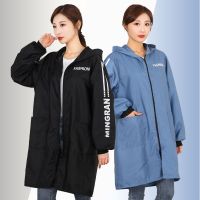 优旋(youe shone) 围裙罩衣薄款时尚春夏新款防晒围裙女工作洋气厨房家用防污防脏工作服