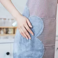 优旋(youe shone) 围裙围裙女家用带口袋防水油厨房家务可爱新款工作服成人做饭干活耐脏