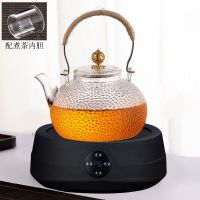 优旋 茶具加厚玻璃煮茶器电陶炉保温煮茶壶提梁烧水泡茶壶养生花茶壶