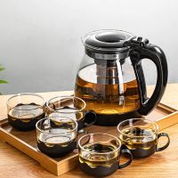 优旋 茶具玻璃茶具水壶套装家用泡茶壶大容量养生壶冷水壶玻璃杯茶壶