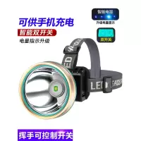 LED头灯强光充电迈高登感应氙气头戴式户外手电筒锂电钓鱼夜钓矿灯