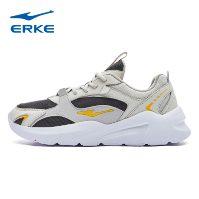 鸿星尔克(ERKE)男鞋2022年春季新款老爹鞋erke青少年运动鞋子