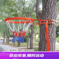 迈高登篮球框免打孔成人标准篮圈儿童壁挂式室内投篮架室外便携家用篮筐