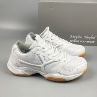 尾货男女牛筋底户外综合训练鞋耐磨专业羽毛球排球鞋