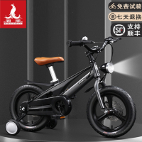 凤凰儿童自行车3-6-12岁男孩中大童镁合金脚踏单车女孩