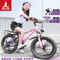 凤凰儿童自行车6-12-15岁女孩青少年中大童男孩山地变速学生单车