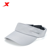 特步运动跑步帽男女新款遮阳帽透气情侣空顶帽网球遮脸空顶帽子