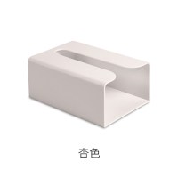 抹布吸水不毛懒人抹布干湿两用厨房一次性抹布家用可水洗洗碗布 配套壁挂纸巾盒-杏色